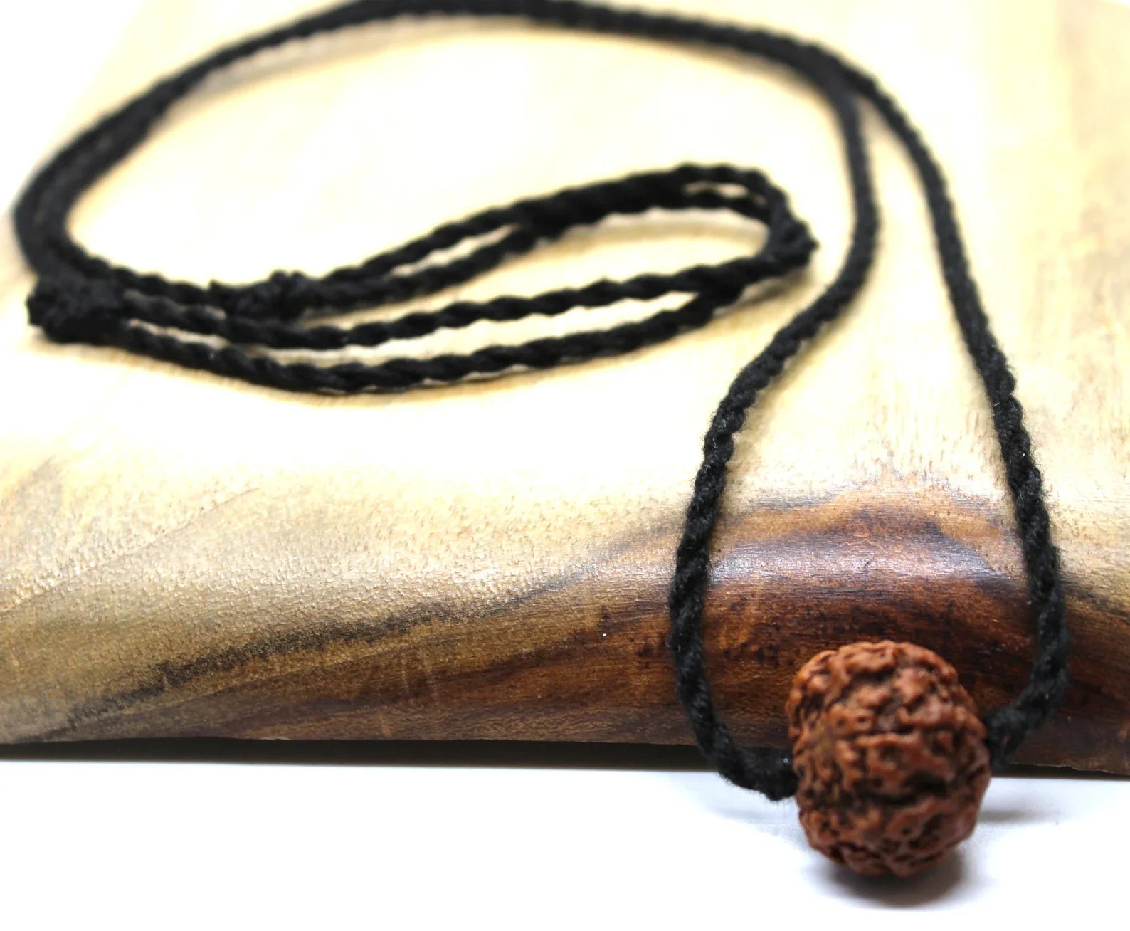 Panchmukhi Rudraksha, 5 Mukhi Nepalese Collector Rudraksha Bead Adjustable Cord, Spiritual Gifts, Five Faced Rudraksha Seed, Mahadeva Shiva